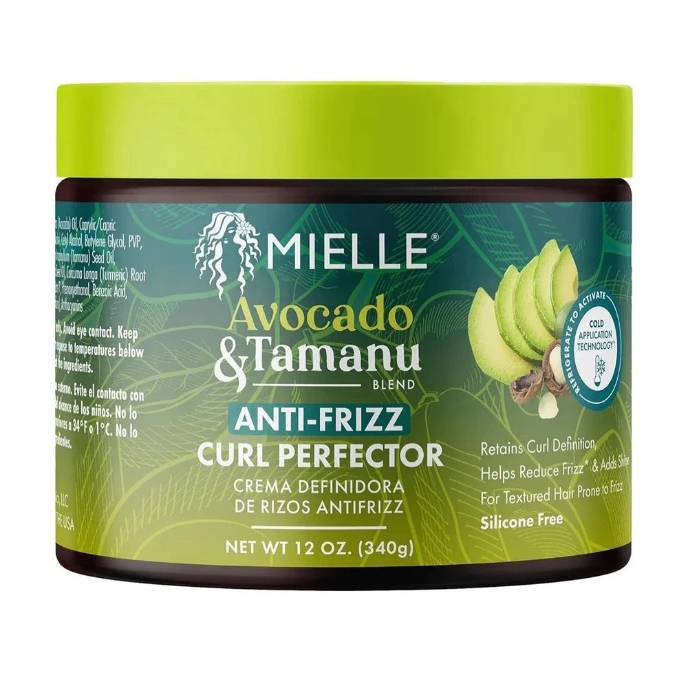 Mielle Avocado & Tamanu Anti-Frizz Curl Perfector 12 oz‎ - New PACK OF 3